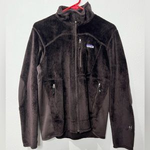 Patagonia Men's R2 Fleece Jacket Dark Brown Size M Mens